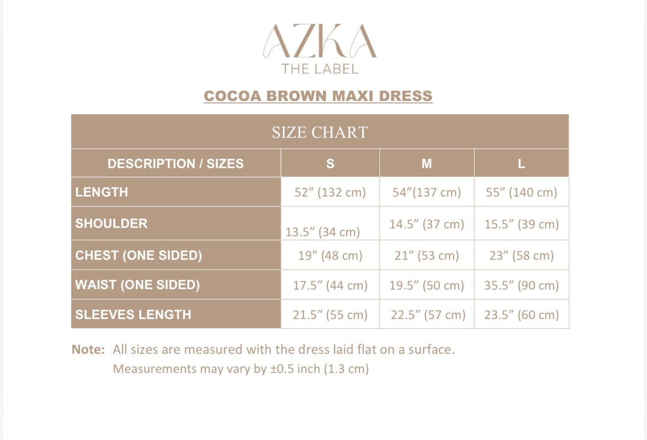 Cocoa Brown Tiered Maxi Dress