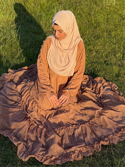The Blush Pearl Tiered Maxi Dress